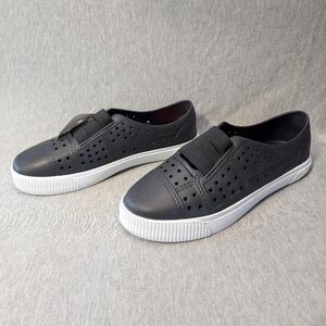 Blowfish Malibu Ruby Rubber Shoes Women's 10 Black White New